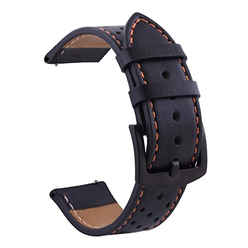 Correa de cuero de 20 mm universal SCHIK para oficina y eventos