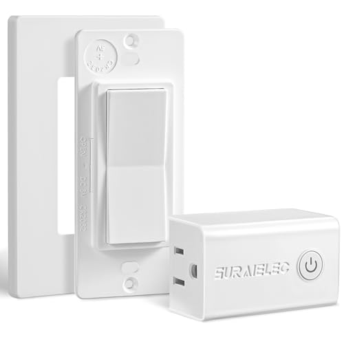 SURAIELEC Wireless Remote Control Outlet