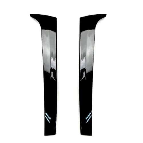 Becquet latéral de fenêtre arrière pour VW Touareg 2011-2017 séparateur noir