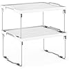Amazon.com - ums Kitchen Shelves Cabinet Organizer, Stackable Freezer ...