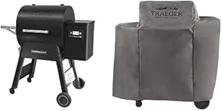 Traeger Grills Ironwood 650 Wood Pellet Grill and Smoker with Grill Cover