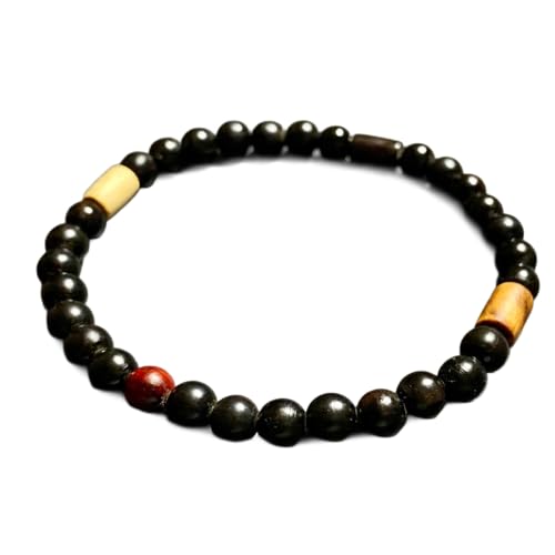 四神と御神木の気が、あなたを導き護る 四神ブレス 6mm玉[津田瑞苑]/ アクセサリー 木製 杉 御神木 お守り 四神 津田瑞苑 奈良県 宇陀市