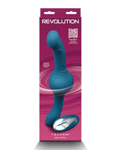 NS Novelties Revolution Tsunami Teal Vibrator 30,2 x 7,1 x 7,1 cm