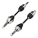 PHILTOP CV Axle Shaft Assembly Compatible with Mazda Tribute 2001-2006 2008 3.0L, Front Complete CV Joint Axle Shaft 2 PCS