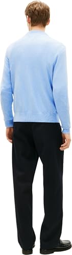 Tommy Hilfiger Herren Pima Org Ctn Cashmere Crew Neck Mw0mw28046 Pullover, Vessel Blue Heather, M – Ansicht 2