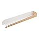 Bio Tek 11.8 x 2 x 1.3 Inch Hot Dog Trays, 200 Open-Design Hot Dog Containers - Greaseproof, Recyclable, Kraft Paper Hot Dog Serving Trays - Restaurantware
