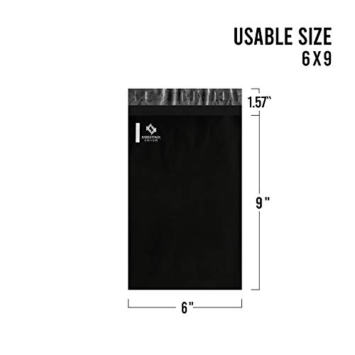 Image of Poly Mailers 6x9 Adhesive Sealing Shipping Envelopes, Mailing Bags for clothing, books and accessories, Waterproof.