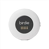 She's Birdie - The Original Personal Safety Alarm Disc for Bikes, Hikes, and Late Nights - Loud Siren, LED Light for Extra Visibility, Rechargeable, Handsfree, Lightweight, Water Resistant (Charcoal)
