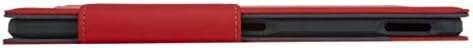 Targus VersaVu Classic Apple iPad Pro 11-inch Protective Tablet Case with Slim TriFold Stand Cover, Enhanced Audio, Stylus Holder, Secure Strap Closure, Red (THZ4403GL)