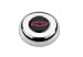 Grant Products 5640 Chrome Button-Chevy Bow Tie (Blk/Red)