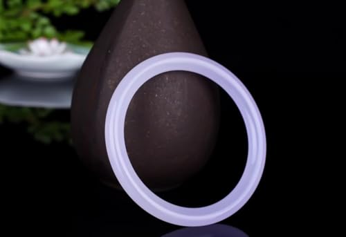 Bracelet de bonne chance violet en jade pour femmes tendance