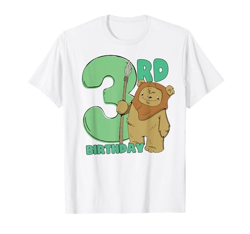 T-shirt Ewok Star Wars 3 ans habit anniversaire garçon fille