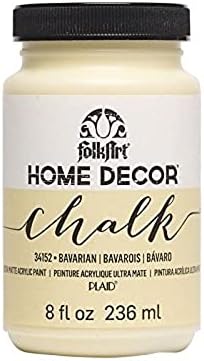 FolkArt Home Decor Chalk Furniture & Craft Paint in Assorted Colors, 8 oz, 34152 Bavarian