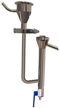 Yuewo Proofing Parrot For 5.8Gal/22Litres 304 Stainless Steel Alcohol Distiller Flute Column Still For Diy Whisky Wine Brandy Gin #TOP17