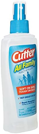 Cutter 51070 Family Insect Repellent (Pump Spray) (HG-51070) (6 fl oz), Pack of 1, Clear