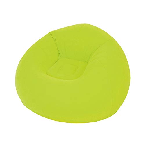 XIAMIMI Inflatable Sofa, Lazy Sofa, Foldable Recliner, Outdoor Sofa, Single Portable Inflatable, Suitable for Family Garden Camping,A