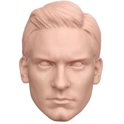 Tête Tobey Maguire 1/6 en PVC pour diorama et collection de figurines