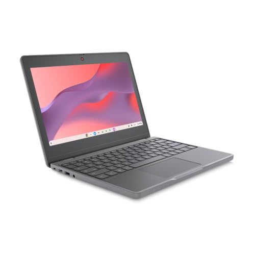 Image of Lenovo Chromebook 100e Gen 5 M89 83T60006US 11.6 inch HD - MediaTek Kompanio 540-4 GB - 64 GB Flash Memory - English (US) Keyboard - Luna Gray - 1366 x 768 - ChromeOS