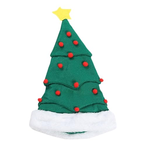 Chapeau de costume de Noël en peluche épaisse de qualité HHRLCH