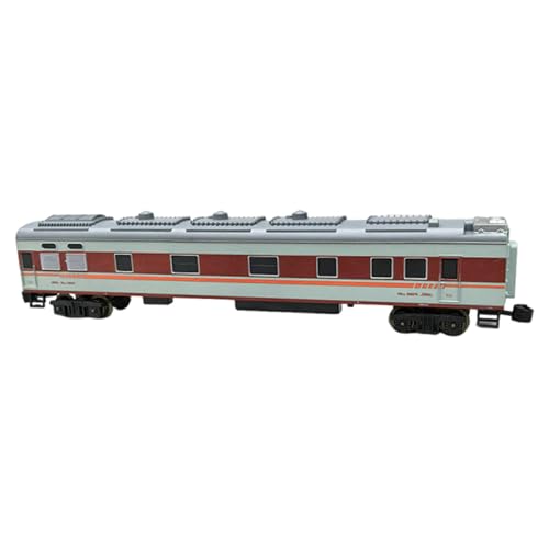 TAIZhiChen Train miniature KD25G, jouet réaliste et classique pour enfants (garçons et tout-petits) à partir de 3 ans. Modèle de train électrique de collection, Rouge
