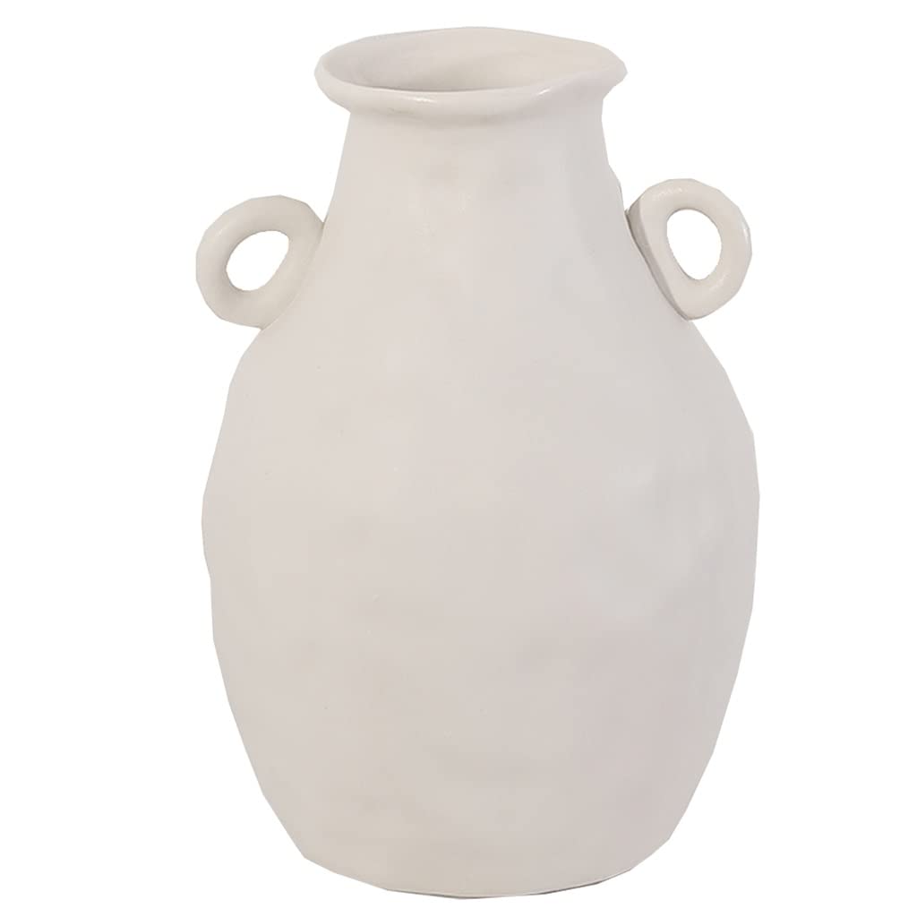 Ceramic vase， Matte Irregular Decorative Vase