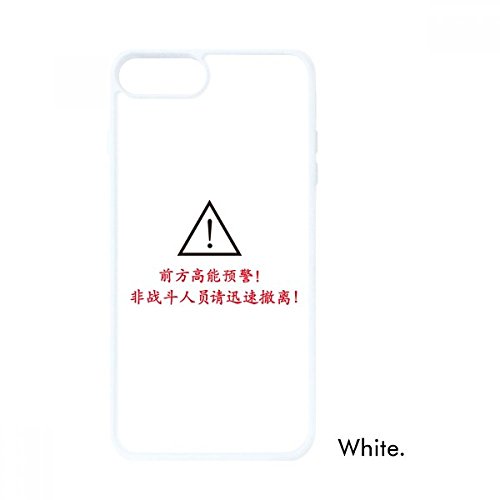 Coque iPhone SE 2 Apple 7 8 motif mots chinois blanc cadeau original pour proche