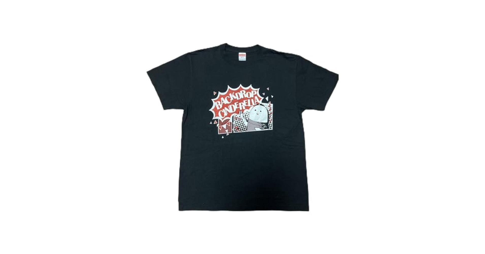 Amazon.co.jp: バックドロップシンデレラ よのっしーTシャツ L