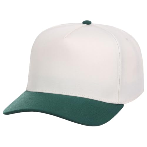 Image of Lids Blank Hook Shot A-Frame Adjustable Snapback Hat - Breathable Mesh & Lightweight | Curved Bill | One Size Fits Most