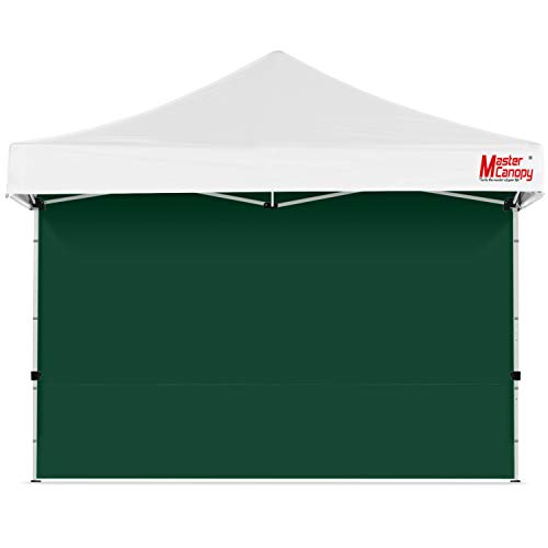 Image of MASTERCANOPY Instant Canopy Tent Sidewall for 12x12 Pop Up Canopy, 1 Piece, Forest Green