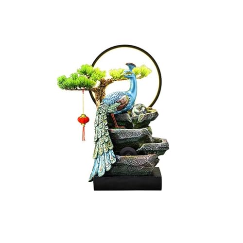 Fontaine d'intérieur pour air sec et stress : ornement de bureau apaisant
