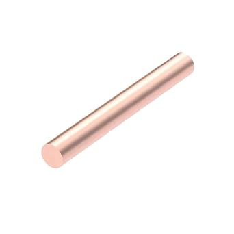 Tungsten Copper Rod, Tungsten Copper Alloy, Tungsten Copper Electrode, W75%, Cu25%, 1pcs, Diameter 30mm, Length 200mm