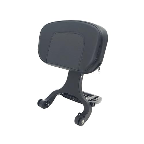 Coussin dossier haut de gamme et support fixe moto pour Softail Fat Bob 114 FXFBS