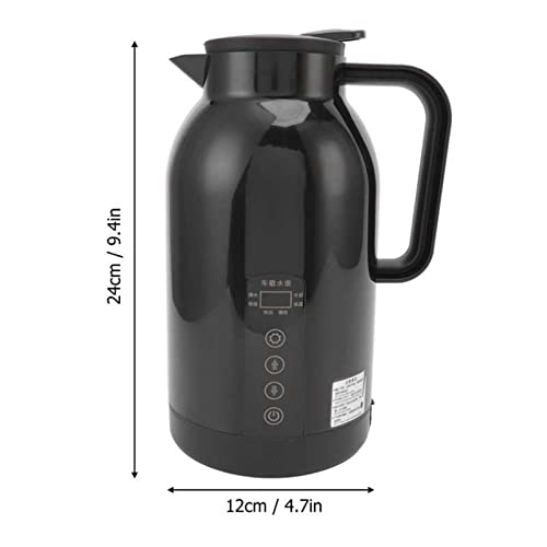 Tetera eléctrica con infusor de acero inoxidable 1300 ml miniatura 5