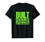Green Built Different Green Color Graphic Green T-Shirt