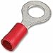 PRO POWER - Ring Crimp Terminal Red 3.2mm 25A, 100 Pack