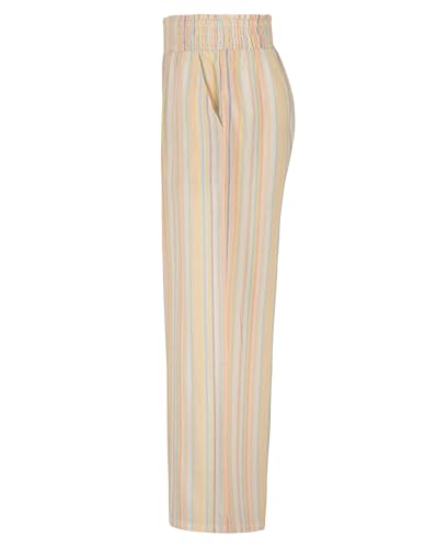 Image of Billabong Girls' New Waves Mid-Rise Wide Leg Pants, Elastic Waistband, Front Pockets