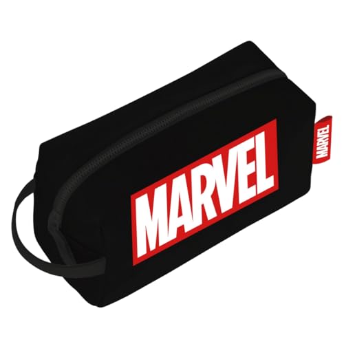 ARDITEX, Marvel Beauty Case Impermeabile, Borsa da Toilette per Uomo e Bambino, Astuccio 100% PU, Ideale per organizzare Prodotti per l’Igiene o i tuoi piccoli Oggetti, 3 x 22 x 8 cm