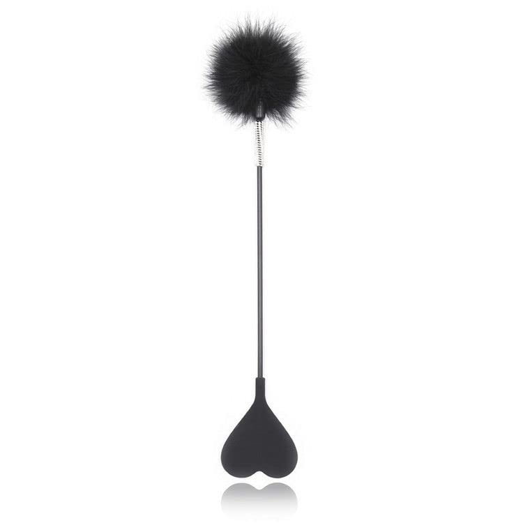 Fouet en Cuir de Sport en Cuir de Plumes Exquis