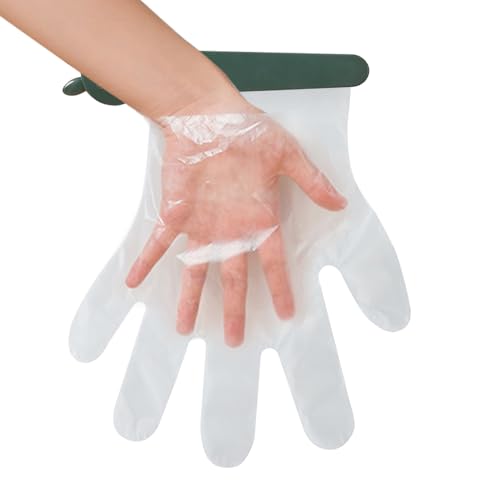 Baoqifong Dispensador de guantes, soporte de pared, diseño de pinza, organizador adhesivo para cocina, garaje, armario, lavandería Baoqifong Dispensador de guantes, soporte de pared, diseño de pinza, organizador adhesivo para cocina, garaje, armario, lavandería