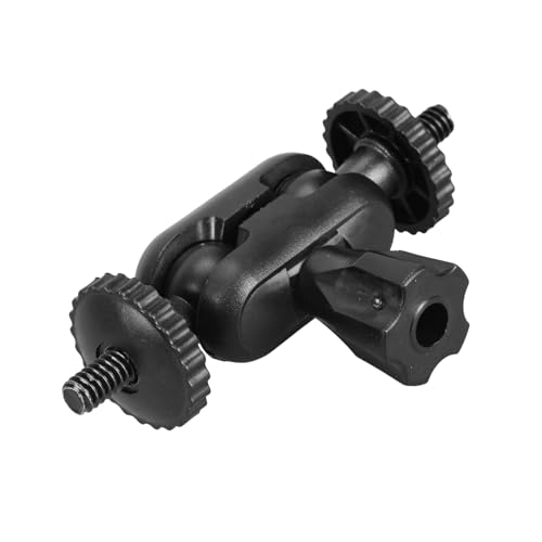 Image of Double Ended 1 / 4inch Male Threaded Screw Adapter for Video Equipment and Lighting Setup Camera Cage Accessory