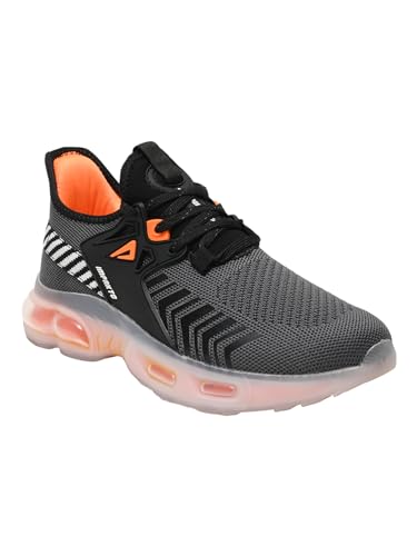 Image of Impakto Alpha Step Men Running Shoes | Lightweight & Breathable | Sport Shoes for Travel & Workout | Cushioned Insole for Comfort | Skid Resistant