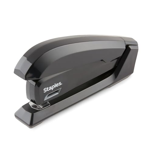 Agrafeuse Staples One-Touch 44436 de bureau capacité 20 feuilles noir