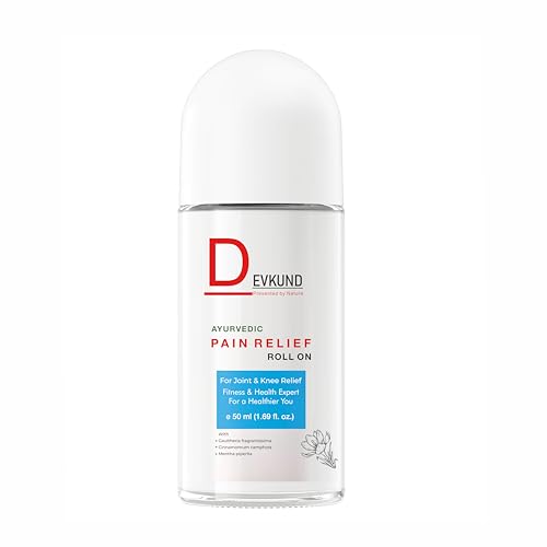 Image of Devkund Presented BY Nature Pain Relief Roll-On for Back, Joint, Knee & Neck Pain | Fast Acting Herbal Liquid for Muscle Stiffness, Sports Injuries & Inflammation | Easy Roll-On Pain Care for Men & Women