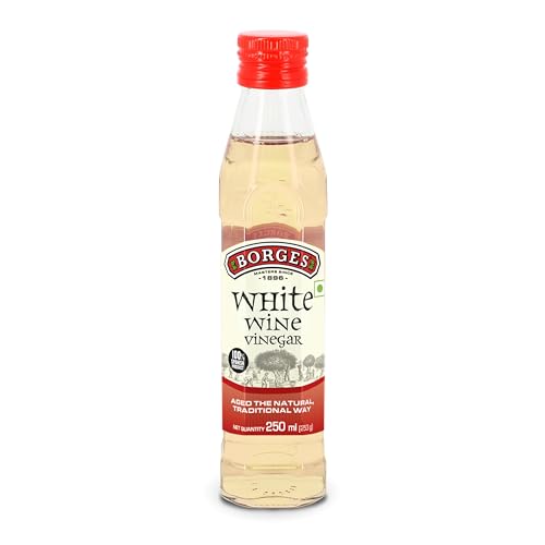 See full amazon price history chart for Borges White Wine Vinegar - 250ml | Premium Vinegar in Glass Bottle | Imported from Spain | Suitable For Cooking, Salad Dressing, Marinating Borges White Wine Vinegar - 250ml | Premium Vinegar in Glass Bottle | Imported from Spain | Suitable For Cooking, Salad Dressing, Marinating (B0BR8JSSFN) Amazon Price History, Amazon Price Tracker