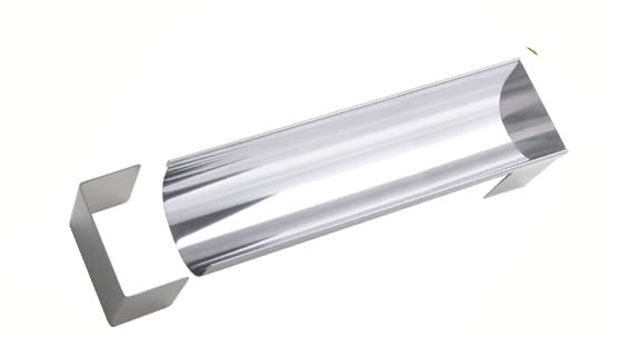 Moule à bûche Ronde INOX Embouts Silicone Amovibles