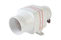 Seaflo 3 130 CFM Inline-Bilge Gebläse Ventilator