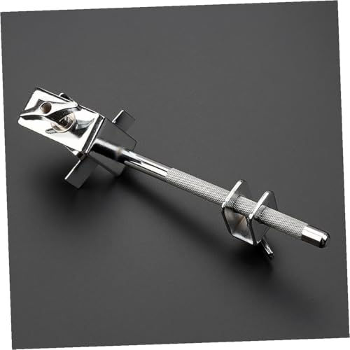 Soporte de abrazadera para cowbell FRCOLOR de 154 mm, soporte fijo para cowbell compatible con hardware estándar de batería miniatura 6