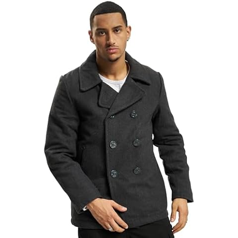 Brandit Pea Coat in Anthrazit Colour Cover