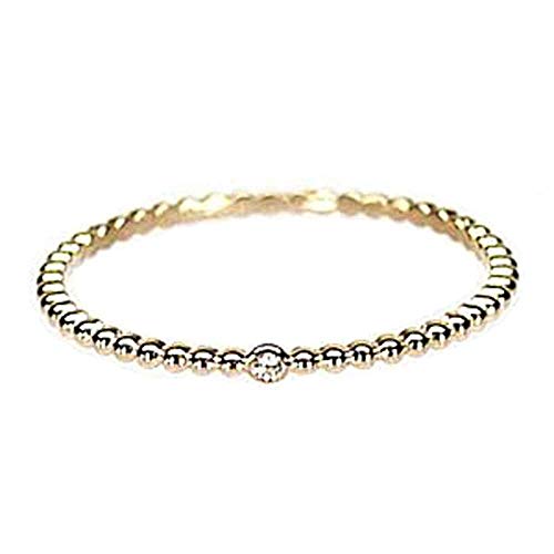 華奢 K10ホワイトゴールド ダイヤモンドリング