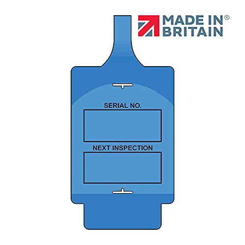 'AssetTag Flex Next Inspection' Tag, Blue - Style A (Pack of 50) - Image 3